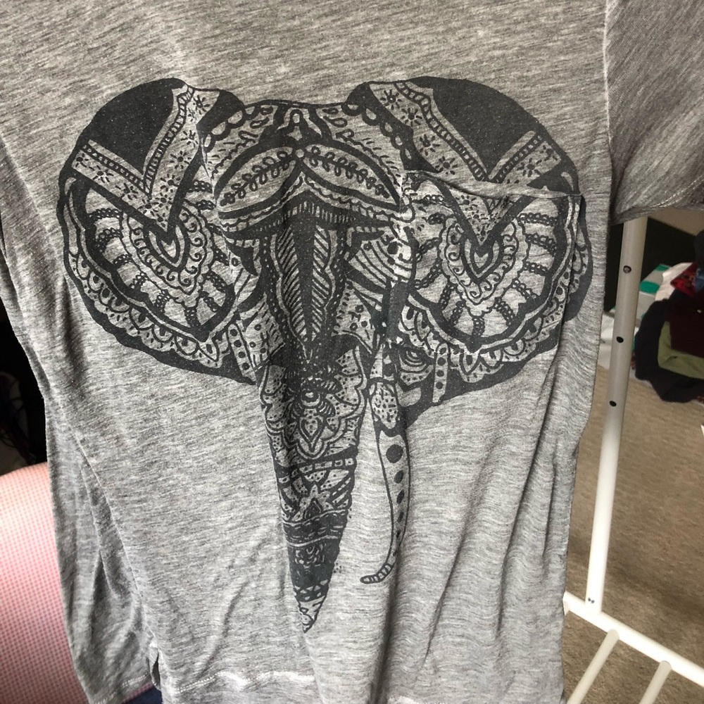 Grey Elephant T-Shirt